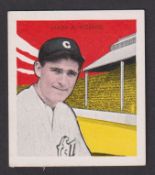 Trade card, USA, Tattoo Orbit, Baseball Card, 1933, type card, Mark A. Koenig, Chicago Cubs (gd) (1)