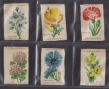 Tobacco silks, ATC, Flowers (Set 2, 'Zira'), 'M' size (set, 25 silks)