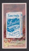 Cigarette card, Smith's, Advertisement card, type card for 'Smith's Studio Cigarettes' illustrated