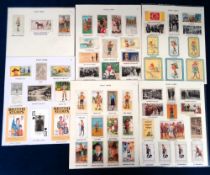 Cigarette & trade cards, a collection of approx. 60 cards, all relating to Scouts and all corner
