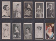 Cigarette cards, 20 cards, all featuring Queen Victoria; Faulkner British Royal Family (9), Baker