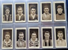 Cigarette cards, Mitchell's, 11 sets; Angling, Scottish Footballers, Empire Exhibition, Famous