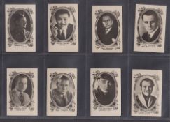 Cigarette cards, Malta, Scerri, Cinema Stars, 'M' size, 145 cards inc. Al Jolson, Fay Wray, Gary