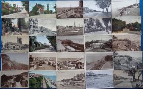Postcards, Essex, approx. 120 cards to include Prittlewell, Leigh-on-Sea, Westcliffe, Southend,