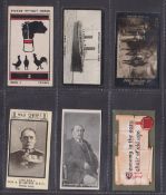 Cigarette cards, 6 type cards; Roberts Stories without Words, Singleton & Cole Orient Pacific