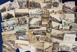 Postcards, Mixed Subjects, approx. 200 cards, RPs and printed, to include, Kings Heath House War