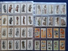 Cigarette cards, 6 sets all Motoring related issued by Lambert & Butler; Motor Cars 1st 2nd 3rd, How