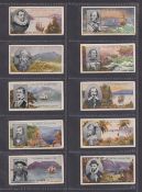 Cigarette cards, Smith's Famous Explorers (set 50 cards) (3 or 4 fair, mostly gd/better)