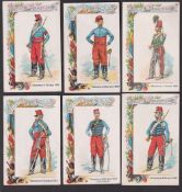 Trade cards, France, Pernot, French Army Regiments Through the Ages, 'X' size, 54 cards (mixed