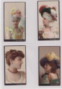 Cigarette cards, USA, Lorillard, Actresses, Burdick 264-1 (Black borders, 'Sensation' wording to
