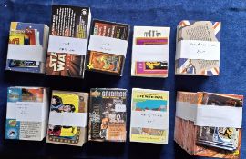 Trade cards, 50 modern trading card sets, apparently complete (not all sets checked for