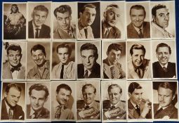 Postcards, Cinema, a collection of approx. 100 male Picturegoer film stars, the majority W series