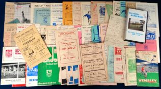 Football programmes, Non League selection, 1950's / 60's, approx. 80 items inc. Bromley v Ashford FA