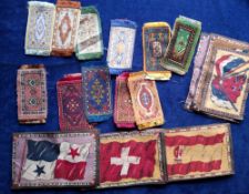 Tobacco Blanket issues, USA, 108 blankets including 61 Flags (various sizes and designs), 29 Rugs,