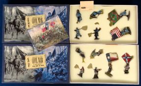 Britains Model Figures, a collection of boxed American Civil War models to comprise 17016 Lone Star,