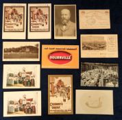 Trade advertising, Cadbury's, a selection of 12 postcards all with Cadbury's advertising or relating