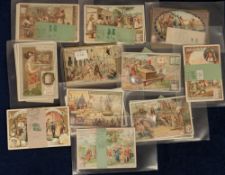Trade cards, Liebig, a collection of ten Italian edition sets, Butter ref S.760, Uncle Tom's Cabin