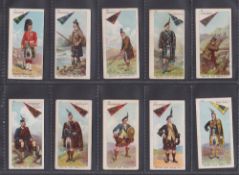Cigarette cards, J&F Bell, Scottish Clan series (set 25 cards) (fair/gd)