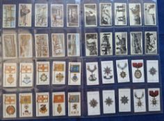 Cigarette cards, 5 part / near sets; Ogden's Orders of Chivalry 48/50 (missing 19, 23), Player's