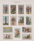 Cigarette cards, Gallaher, Boy Scout Series, (Brown back, Redrawn) (set, 100 cards) all neatly