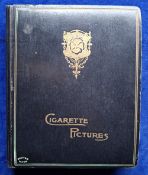 Cigarette cards, Mixture approx. 500 cards in corner slot period album, including Carreras Famous