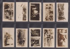 Cigarette cards, Australia, J Schuh Official War Photographs (set 72 cards) (a few with minor