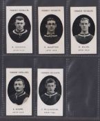 Cigarette cards, Taddy, Prominent Footballers, (No Footnote), Aston Villa, 5 cards, R Codling, H