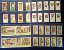 Cigarette cards, large selection, approx. 100 sets including issues by Wills (Recruiting Posters,