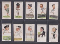 Cigarette cards, Churchman's, Men of the Moment in Sport (set, 50 cards) including Walter Hagan,