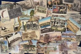 Postcards, Foreign, approx. 2000 cards, RPs, printed and artist drawn to include South America,