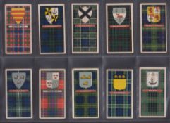 Cigarette cards, Duncan Scottish Clans Arms of Chiefs 28/30 (missing MacNaughton & Menzies) (4