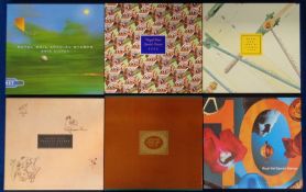 Stamps, GB QEII collection of Royal Mail yearbooks 4-11 complete with stamps and an album of 100+