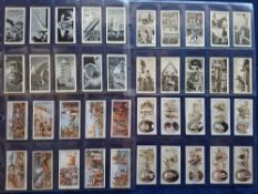 Cigarette cards, Mitchell, 6 sets; The World of Tomorrow, Scotland's Story, Famous Scots,