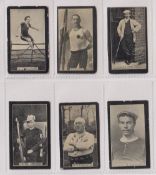 Cigarette cards, Smith's Champions of Sport, 6 cards, all different brand backs, numbers 24 (Glory's
