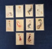 Postcards, Glamour, Raphael Kirchner and Oscar Wilson. Kirchner cards comprise Bruton Galleries
