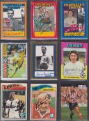Trade cards / autographs, a collection of 60 different trade cards, all with original signatures