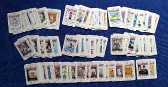 Trade cards, Whitbread Inn Signs, 2 sets & 5 part sets; Stratford 12/25, Bournemouth 16/25, IOW 24/