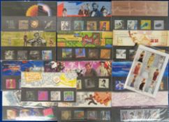 Stamps, Collection of world and GB stamps housed in 11 albums to include coin covers with silver