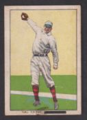 Trade card, USA, General Baking Co, Baseball card, 1914, ref D304, type card, Hal Chase (with