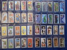 Trade cards, Bassett, 7 sets & 1 near set; Asterix, Sonic the Hedgehog, Survival Star Colony 9,