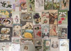 Postcards, Greetings, Easter, Birthday, April 1st, Thanksgiving, Christmas, New Year, Valentines,