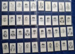 Cigarette cards, Wills Australian issue, 114 cards. All Cricket related, in part sets;
