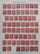 Stamps, GB and British Possessions in Europe album to include 1d reds, postage dues and
