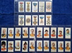 Cigarette cards, 70 cards; Cohen Weenen Celebrities (60, all '250' backs), plus 10 cards by Taddy,