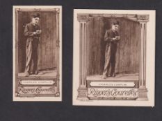 Cigarette cards, Edwards, Ringer & Bigg, Cinema Stars, 2 sets, standard (50 cards) and 'L' size (