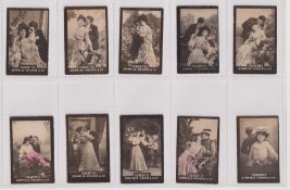 Cigarette cards, Egypt, Stamelis G. Douras, 116 cards, Photo Series 14, Actresses, plain back, 31