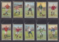 Cigarette cards, Gallaher, Association Football Club Colours (set, 100 cards) (some with sl marks