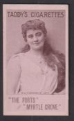 Cigarette card, Taddy, Actresses, Collotype, type card, Miss Florence St. John (gd) (1)