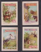 Trade cards, Page Woodcock's, 11 cards in two part sets, Fables, six cards 'The Dog in the