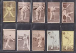 Trade cards, Trushine Australian XI 1921 Cricketers, 13 cards (11 different & 2 colour